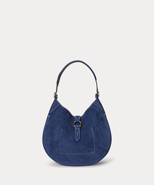 POLO RALPH LAUREN / ポロ ラルフ ローレン ショルダーバッグ | Polo ID スエード スモール ショルダー バッグ | 詳細2