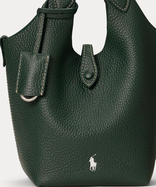 POLO RALPH LAUREN / ポロ ラルフ ローレン トートバッグ | Polo Play レザー スモール トート & クロスボディ | 詳細4