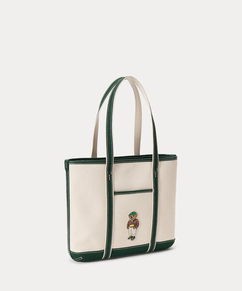 POLO RALPH LAUREN トートバッグ　キャンバス Polo ベア キャンバス トート （トートバッグ）｜POLO RALPH