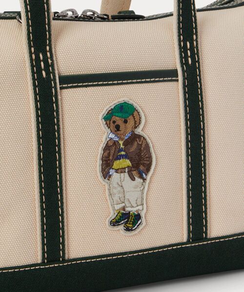 新品　ラルフローレン　ポロベア キャンバス ショルダーバッグ Polo ベア ミニ キャンバス クロスボディ バックパック