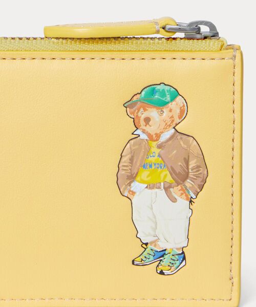 POLO RALPH LAUREN / ポロ ラルフ ローレン カードケース・名刺入れ・定期入れ | Polo ベア レザー ジップ カード ケース | 詳細2