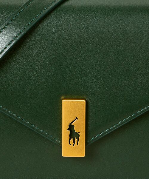 Polo ID レザー チェーン ウォレット & バッグ （ショルダー