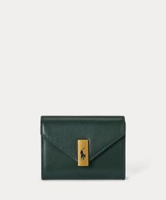 Polo ID レザー フォールドオーバー カード ケース （カード