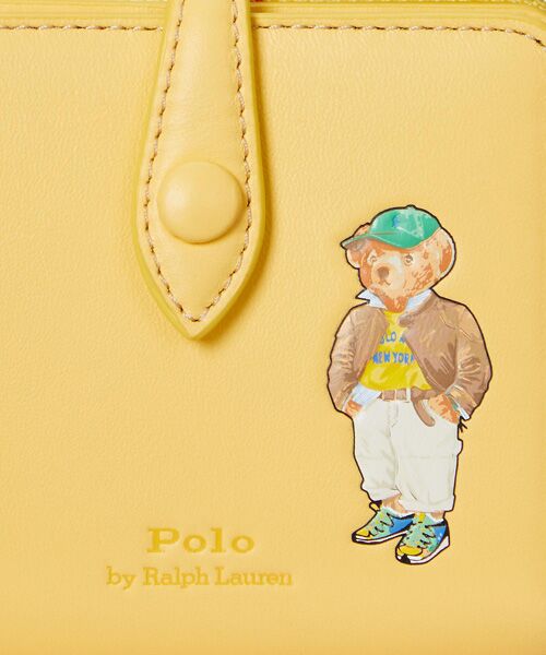 POLO RALPH LAUREN / ポロ ラルフ ローレン 財布・コインケース・マネークリップ | Polo ベア レザー コンパクト ウォレット | 詳細4