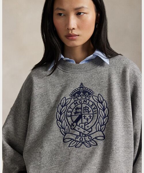 Polo Ralph Lauren グレー トレーナー M新品 楽天市場】Polo Ralph Lauren ポロ ラルフローレン トレーナー