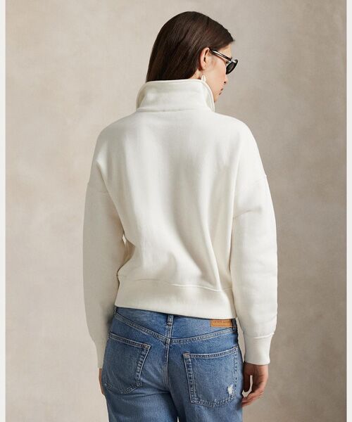 POLO RALPH LAUREN / ポロ ラルフ ローレン スウェット | ロゴ フリース クォータージップ | 詳細3