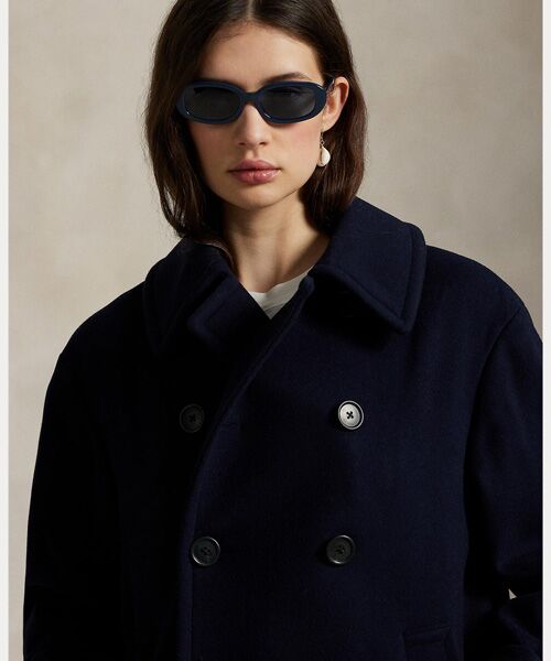 POLO RALPH LAUREN / ポロ ラルフ ローレン ピーコート | ウール メルトン ピーコート | 詳細4