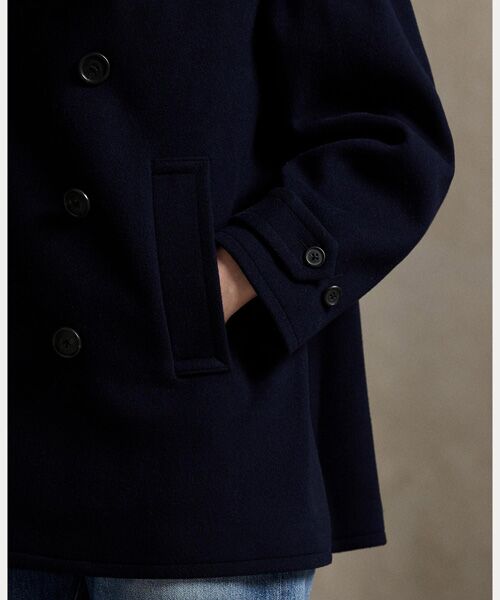 POLO RALPH LAUREN / ポロ ラルフ ローレン ピーコート | ウール メルトン ピーコート | 詳細5