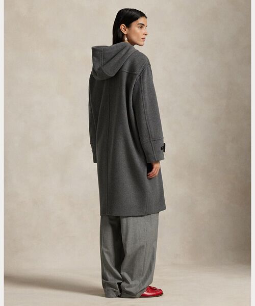 ウール フーデッド トグル コート （ダッフルコート）｜POLO