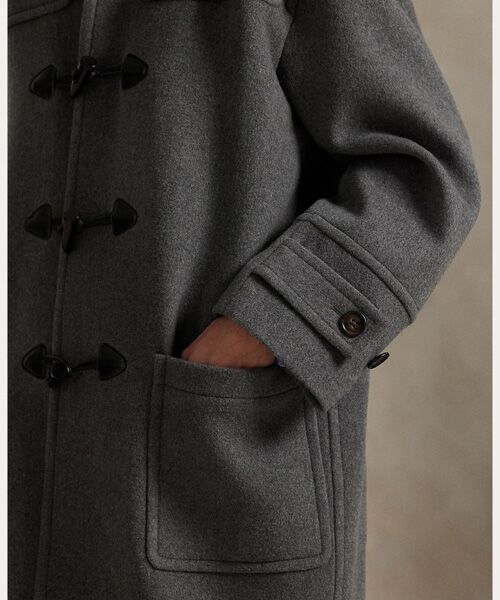 ウール フーデッド トグル コート （ダッフルコート）｜POLO RALPH