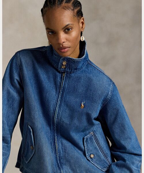 【美品】ポロラルフローレン　ポロジーンズ　デニムジャケット　ジージャン 送料無料】デニム ジャケット WMPOOTWN5A20107