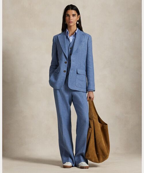 POLO RALPH LAUREN / ポロ ラルフ ローレン テーラードジャケット | リネンコットン ツイル ブレザー | 詳細2