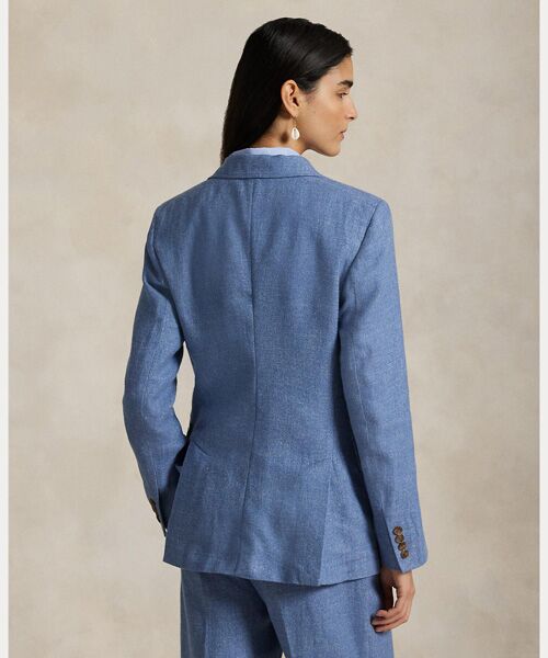 POLO RALPH LAUREN / ポロ ラルフ ローレン テーラードジャケット | リネンコットン ツイル ブレザー | 詳細3