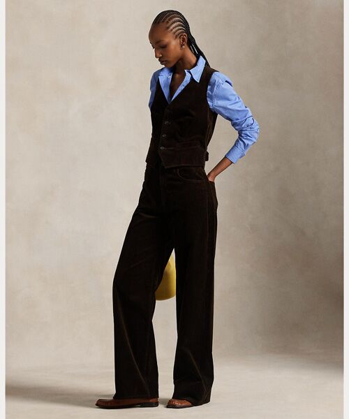 POLO RALPH LAUREN / ポロ ラルフ ローレン その他パンツ | コットン コーデュロイ ワイドレッグ パンツ(201ブラウン)