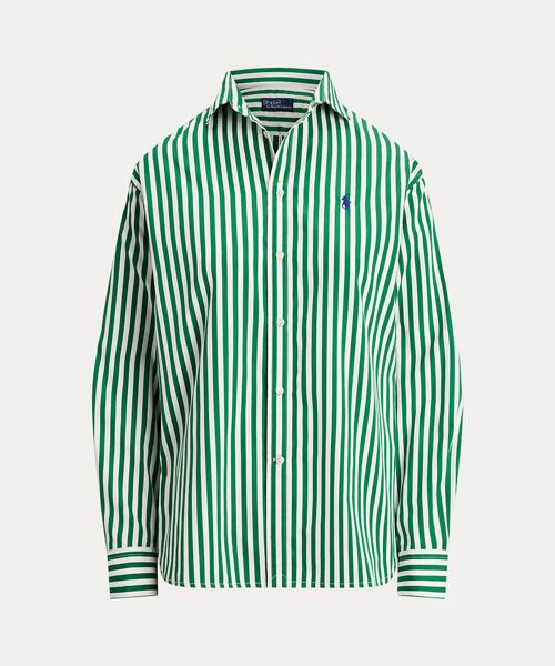 POLO RALPH LAUREN / ポロ ラルフ ローレン シャツ・ブラウス | ストライプド コットン シャツ | 詳細1