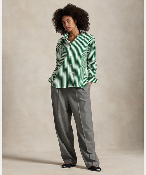 POLO RALPH LAUREN / ポロ ラルフ ローレン シャツ・ブラウス | ストライプド コットン シャツ | 詳細2