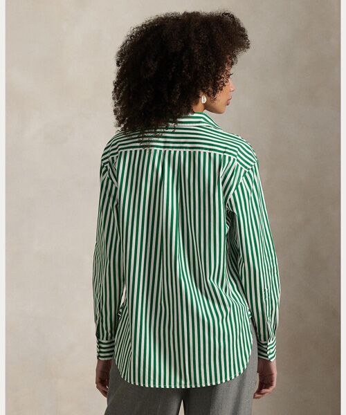 POLO RALPH LAUREN / ポロ ラルフ ローレン シャツ・ブラウス | ストライプド コットン シャツ | 詳細3