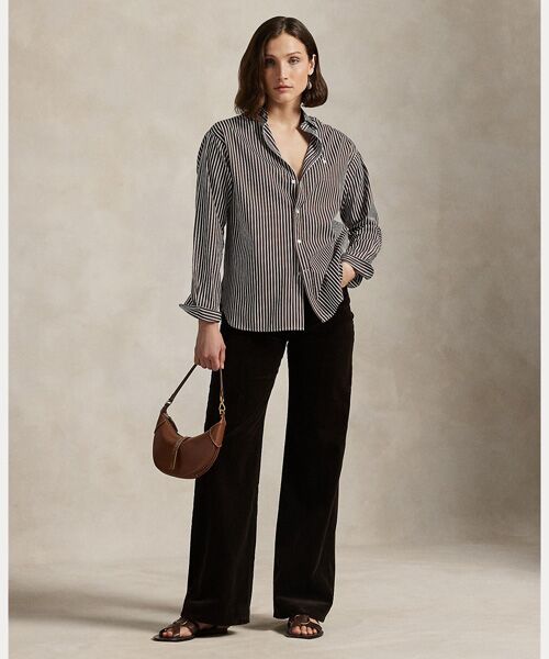 POLO RALPH LAUREN / ポロ ラルフ ローレン シャツ・ブラウス | ストライプド コットン シャツ | 詳細2