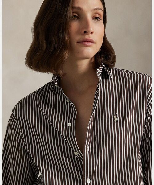 POLO RALPH LAUREN / ポロ ラルフ ローレン シャツ・ブラウス | ストライプド コットン シャツ | 詳細4