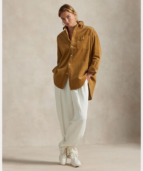 POLO RALPH LAUREN / ポロ ラルフ ローレン シャツ・ブラウス | ビッグ コットン コーデュロイ シャツ | 詳細2