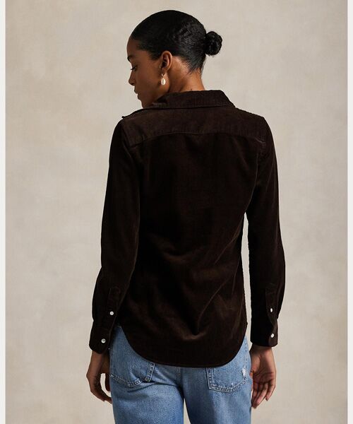 POLO RALPH LAUREN / ポロ ラルフ ローレン シャツ・ブラウス | ストレッチ スリム フィット コットン コーデュロイ シャツ | 詳細3