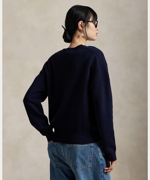 POLO RALPH LAUREN / ポロ ラルフ ローレン ニット・セーター | Polo ベア ウールカシミヤブレンド セーター | 詳細3
