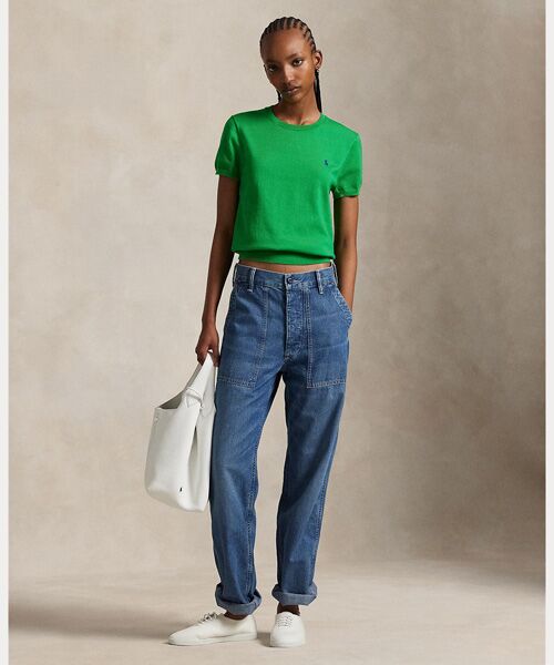 POLO RALPH LAUREN / ポロ ラルフ ローレン ニット・セーター | ショートスリーブ クルーネック セーター | 詳細2