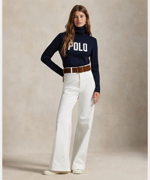 POLO RALPH LAUREN / ポロ ラルフ ローレン ニット・セーター | ロゴ タートルネック セーター | 詳細2