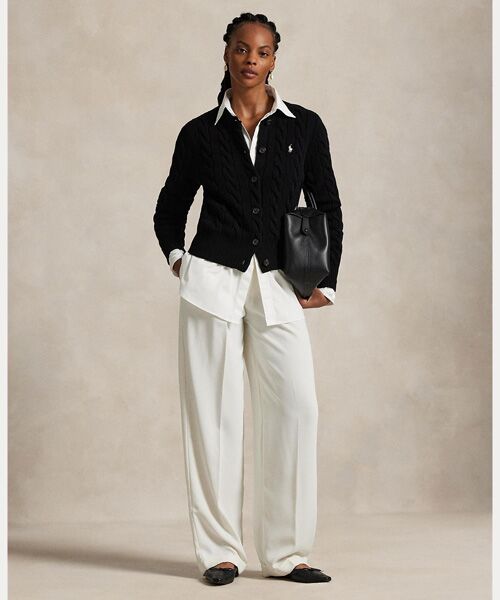 POLO RALPH LAUREN / ポロ ラルフ ローレン カーディガン・ボレロ | ケーブルニット ウールカシミヤ カーディガン | 詳細2