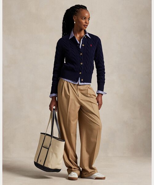 POLO RALPH LAUREN / ポロ ラルフ ローレン カーディガン・ボレロ | ケーブルニット ウールカシミヤ カーディガン | 詳細2