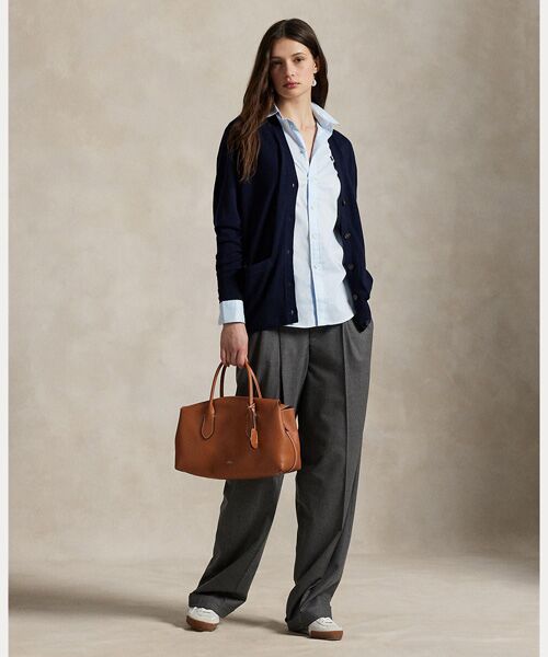 POLO RALPH LAUREN / ポロ ラルフ ローレン カーディガン・ボレロ | ウール Vネック ロング カーディガン | 詳細2