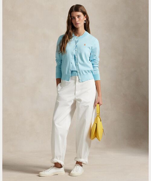 POLO RALPH LAUREN / ポロ ラルフ ローレン カーディガン・ボレロ | コットン クルーネック カーディガン | 詳細2