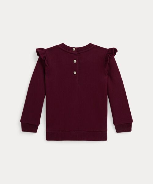 POLO RALPH LAUREN / ポロ ラルフ ローレン スウェット | (ベビー)フリル Polo ベア フリース スウェットシャツ | 詳細1