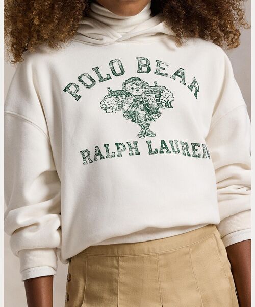 POLO RALPH LAUREN / ポロ ラルフ ローレン パーカー | (ガールズ 7才～16才)Polo ベア フリース フーディ | 詳細4