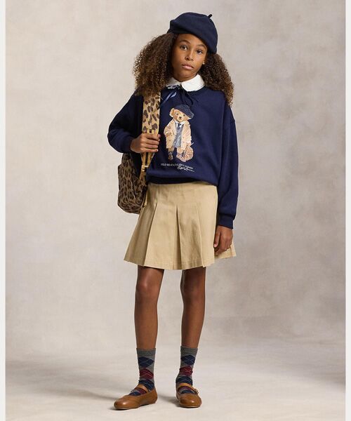 POLO RALPH LAUREN / ポロ ラルフ ローレン スウェット | (ガールズ 7才～16才)Polo ベア フリース ボクシー スウェットシャツ | 詳細3