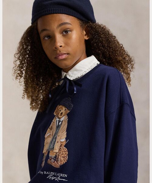 POLO RALPH LAUREN / ポロ ラルフ ローレン スウェット | (ガールズ 7才～16才)Polo ベア フリース ボクシー スウェットシャツ | 詳細4
