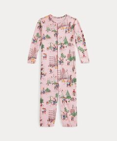 Ralph Lauren countryストライプ コットン カバーオール Ralph Lauren countryストライプ コットン カバーオール Ralph