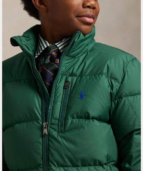 POLO RALPH LAUREN / ポロ ラルフ ローレン ダウンジャケット・ベスト | (ボーイズ 8才～20才)リップストップ ダウン フーデッド ジャケット | 詳細4