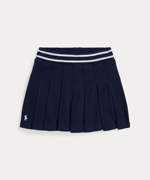 POLO RALPH LAUREN / ポロ ラルフ ローレン ミニ・ひざ丈スカート | (ガールズ 2才～6才)プリーテッド コットン ジャージー スコート | 詳細1