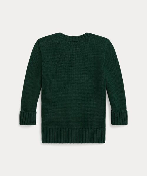 POLO RALPH LAUREN / ポロ ラルフ ローレン ニット・セーター | (ベビー)Polo ベア コットン セーター | 詳細1