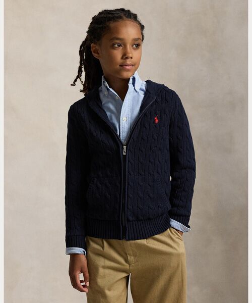 POLO RALPH LAUREN/| t [ ({[CY 8ˁ`20)P[u Rbg t[fbh tWbv Z[^[ 410lCr[ S