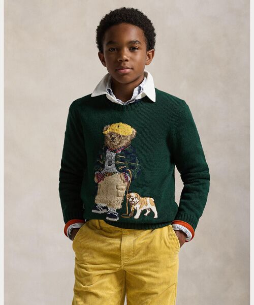 ベイビー　ラルフローレン ポロベア　トレーナー　ボーイズM 150 楽天市場】ラルフローレン キッズ スウェット 男の子 POLO RALPH