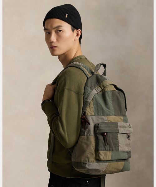 POLO RALPH LAUREN / ポロ ラルフ ローレン リュック・バックパック | パッチワーク キャンバス バックパック | 詳細5