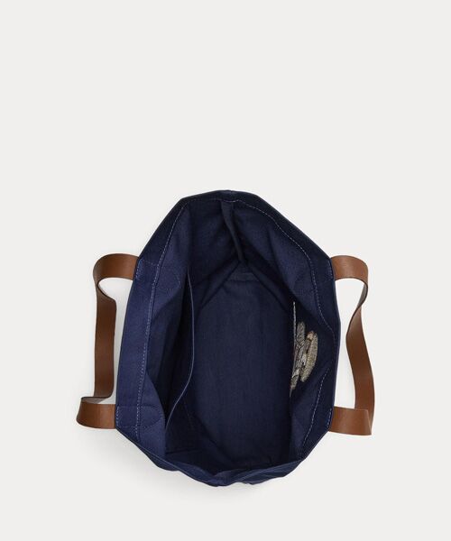 POLO RALPH LAUREN / ポロ ラルフ ローレン トートバッグ | Polo ベア ツイル ショッパー トート | 詳細3