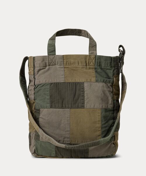 POLO RALPH LAUREN / ポロ ラルフ ローレン トートバッグ | パッチワーク キャンバス ショッパー トート | 詳細2