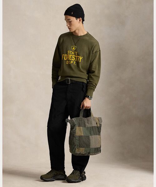 POLO RALPH LAUREN / ポロ ラルフ ローレン トートバッグ | パッチワーク キャンバス ショッパー トート | 詳細5