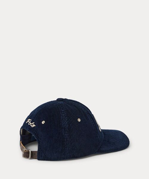 POLO RALPH LAUREN / ポロ ラルフ ローレン キャップ | The Ralph ロゴ コーデュロイ ボール キャップ | 詳細1