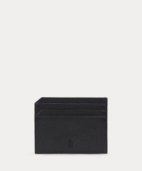 POLO RALPH LAUREN / ポロ ラルフ ローレン カードケース・名刺入れ・定期入れ | ペブルド レザー カード ケース | 詳細1