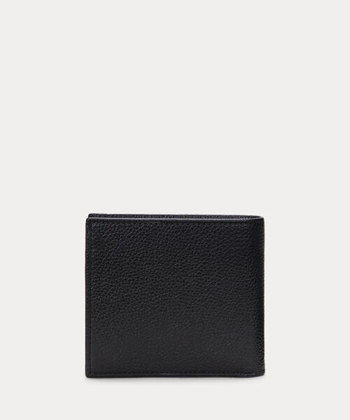 POLO RALPH LAUREN / ポロ ラルフ ローレン 財布・コインケース・マネークリップ | ペブルド レザー ビルフォールド コイン ウォレット | 詳細1
