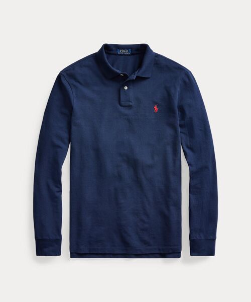 POLO RALPH LAUREN / ポロ ラルフ ローレン ポロシャツ | カスタム スリム フィット メッシュ ポロシャツ | 詳細1